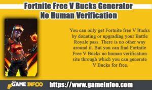 Fortnite Free V Bucks Generator No Human Verification