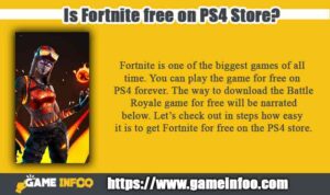 Is Fortnite free on PS4 Store?