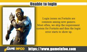 Unable to login
