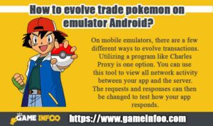 How to evolve trade pokemon on emulator Android?