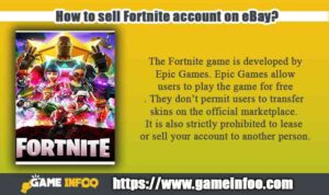 How to sell Fortnite account on eBay?