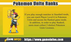 Pokemon Unite Ranks