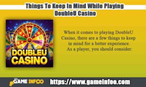 Things To Keep In Mind While Playing DoubleU Casino
