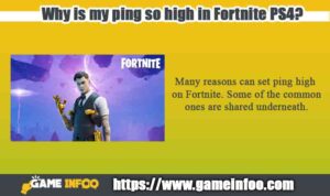 Why is my ping so high in Fortnite PS4?