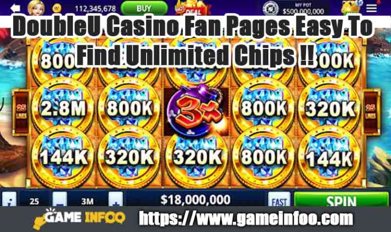 DoubleU Casino Fan Pages Easy To Find Unlimited Chips