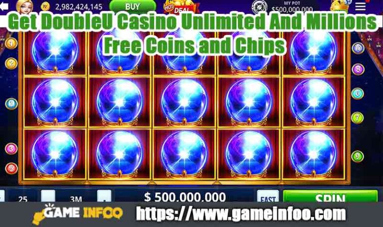 Get DoubleU Casino Unlimited And Millions Free Coins and Chips