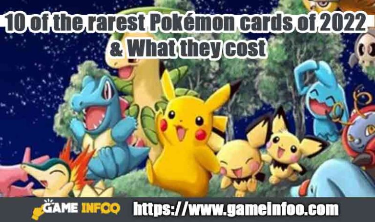 10 of the rarest Pokémon cards of 2022 & What they cost