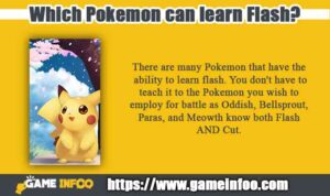 Which Pokemon can learn Flash?