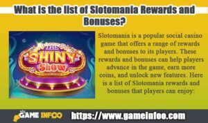What is the list of Slotomania Rewards and Bonuses? 