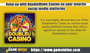 Keep up with DoubleDown Casino on your favorite social media platforms